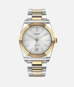 Cainte Claude Laurent Two Tone Watch White