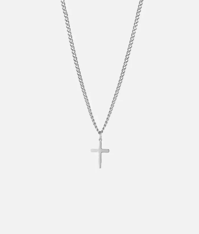 Cainte Silver Cross Necklace