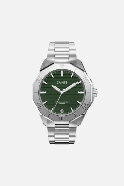 CORALSEEK Green, Swiss Movement, Automatic Watch