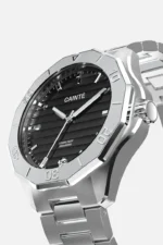 CORALSEEK Black, Swiss Movement, Quartz Watch