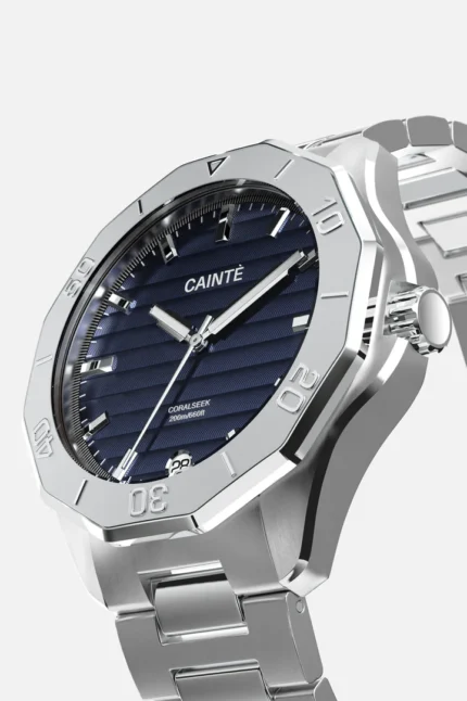 CORALSEEK Blue, Swiss Movement, Quartz Watch