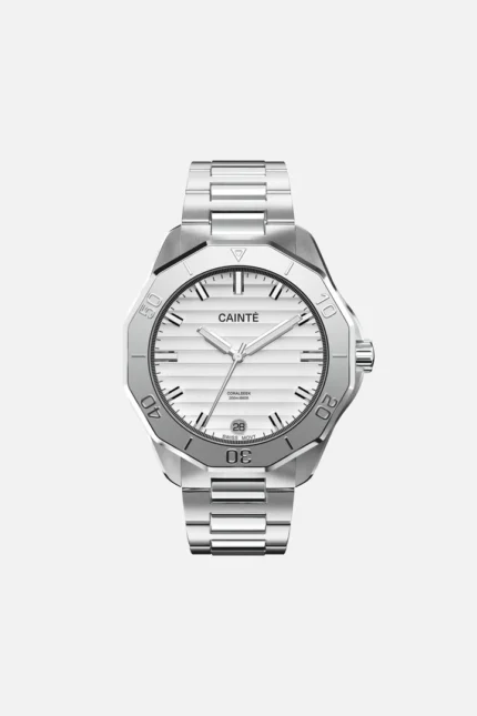 CORALSEEK White Swiss Movement Quartz Watch