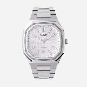 CAINTÉ White Automatic Watch 2026 – Premium Stainless Steel Design