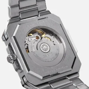 CAINTÉ Silver Square Watch 2026 – Premium Stainless Steel Design