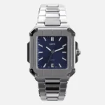 CAINTÉ Blue Square Automatic Watch – Premium Stainless Steel