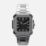 CAINTÉ Black Square Automatic Watch – Premium Stainless Steel