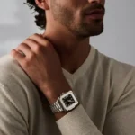 CAINTÉ Black Square Automatic Watch – Premium Stainless Steel
