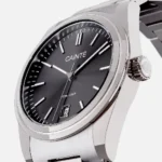 CAINTÉ Black Dial Watch for Men – Luxury Stainless Steel Design