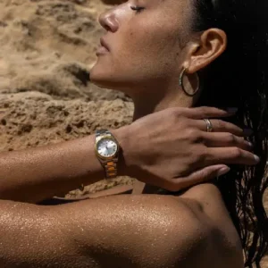 CAINTÉ Two Tone Watch for Women – Stunning Premium Style