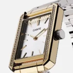 CAINTÉ Two Tone Rectangular Watch for Women – Stunning