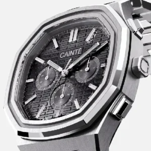 CAINTÉ Black Chronograph Watch – Premium Stainless Steel
