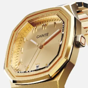 CAINTÉ Gold Octagonal Watch for Men – Stunning Style