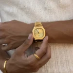 CAINTÉ Gold Octagonal Watch for Men – Stunning Style