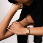 CAINTÉ Gold Square Watch for Women – Stunning Premium Style