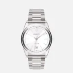 CAINTÉ White Dial Automatic Watch for Men – Clean Style
