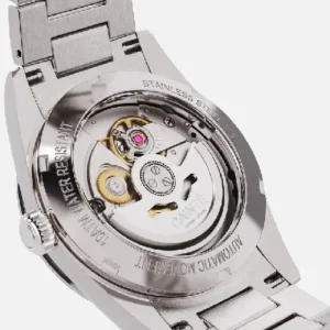 CAINTÉ White Dial Automatic Watch for Men – Clean Style