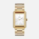 CAINTÉ Gold Rectangular Watch for Women – Stunning Luxury