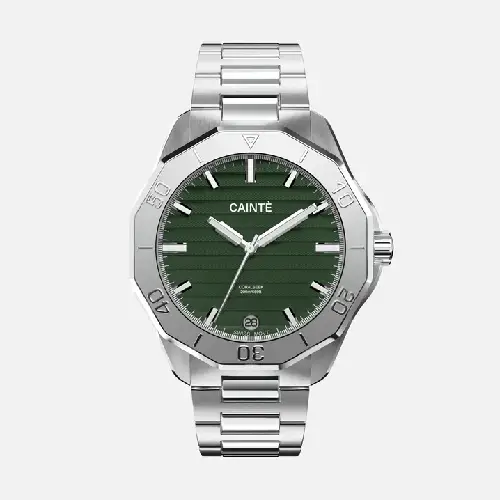 CAINTÉ Green Dial Watch for Men – Bold Sport Style CAINTÉ Green Dial Watch for Men – Bold Sport Style