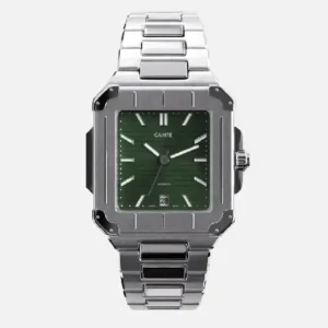 CAINTÉ Green Square Automatic Watch – Premium Stainless Steel