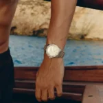 CAINTÉ White Dial Sport Watch for Men – Clean Style
