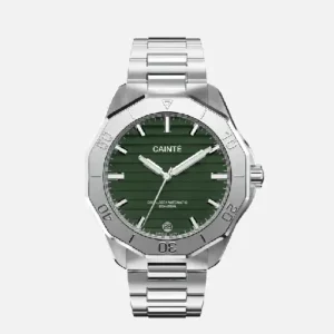 CAINTÉ Green Dial Automatic Watch for Men – Bold Style