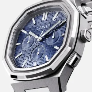 CAINTÉ Blue Chronograph Watch – Premium Stainless Steel