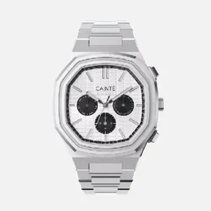 CAINTÉ White Chronograph Watch for Men – Stunning Style