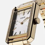 CAINTÉ Gold Rectangular Watch for Women – Stunning Luxury