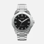 CAINTÉ Black Dial Automatic Watch for Men – Bold Style