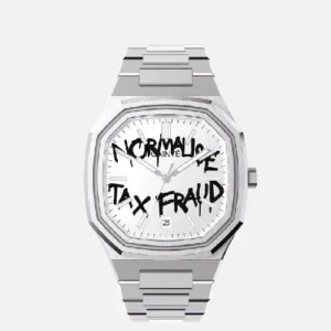 CAINTÉ Graffiti Dial Watch for Men – Bold Statement Style