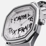 CAINTÉ Graffiti Dial Watch for Men – Bold Statement Style