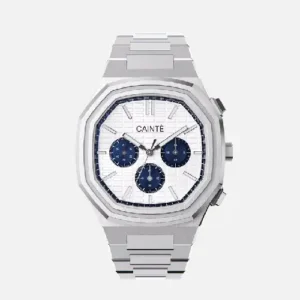 CAINTÉ White Chronograph Watch for Men – Stunning Style