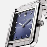 CAINTÉ Blue Rectangular Watch – Premium Stainless Steel